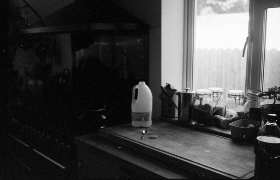 Cast iron skillet care essentials laid out on a countertop
